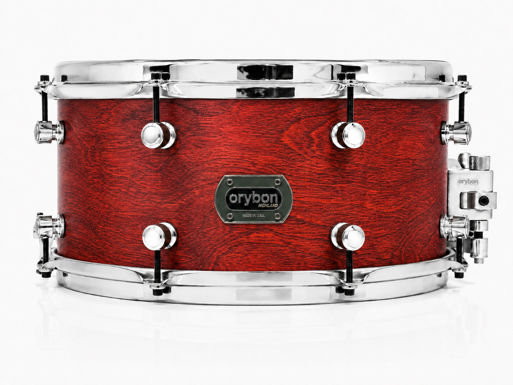 Highland Series Cherry Birch Snare Drum