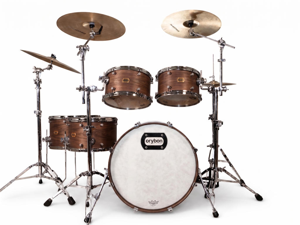 Highland Series Walnut Poplar Drum Kit