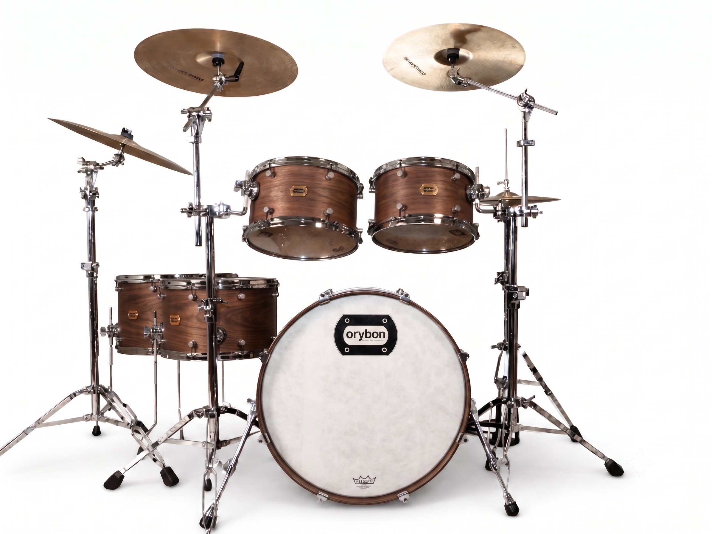 Highland Series Walnut Poplar Drum Kit