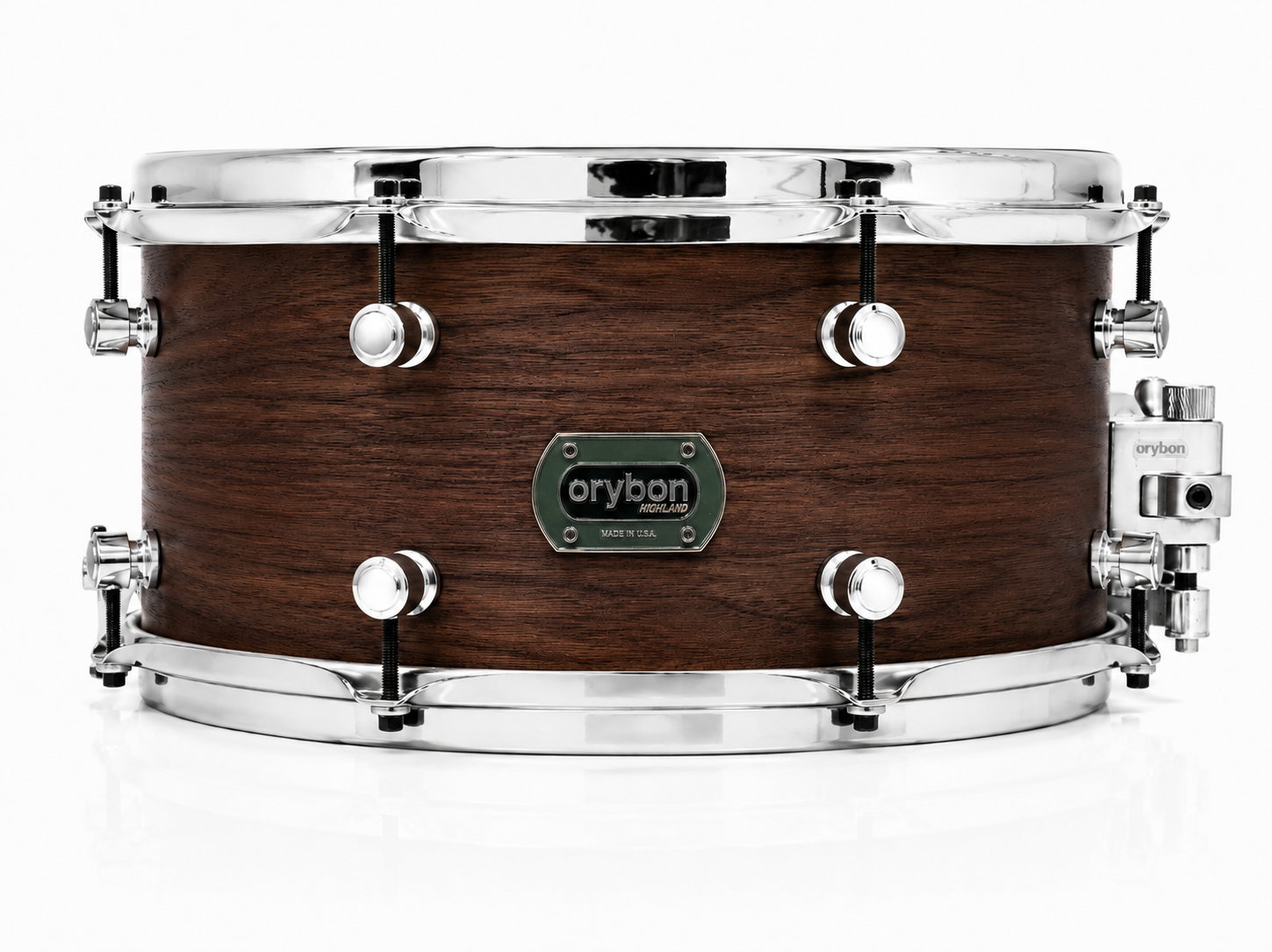 Highland Series Walnut Poplar Snare Drum